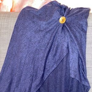 Serra Navy Wrap/ Cardigan